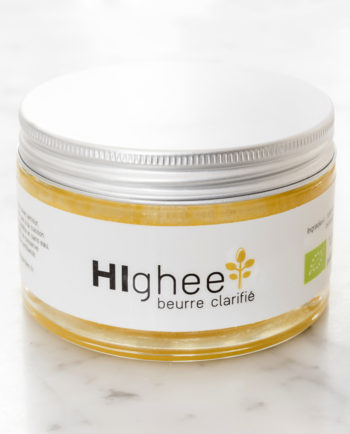 Beurre clarifié au ghee, nourri à l'herbe, curcuma, 255 g